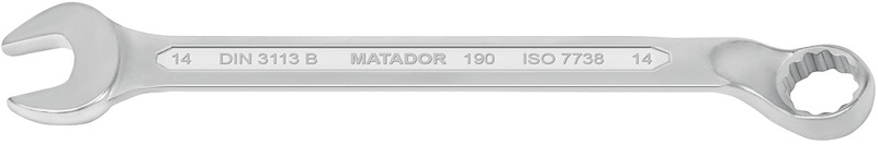 Cờ lê vòng miệng khuỷu cao hệ mét MATADOR 0190 series