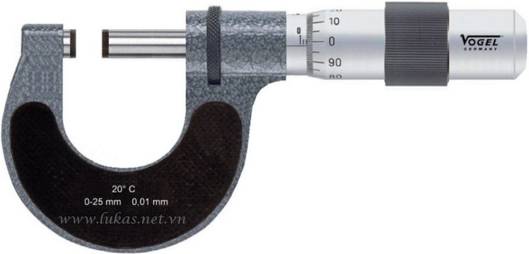 Panme cơ khí đo ngoài thang đo 25-50mm VOGEL 231331