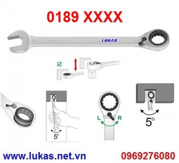 Combination Ratchet Spanners, angled
