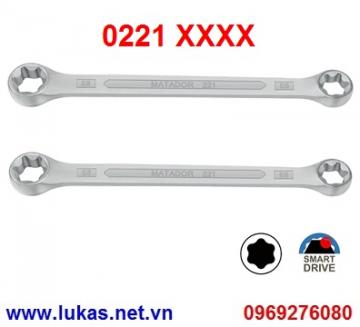 Double Ended Ring Spanners, TORX®
