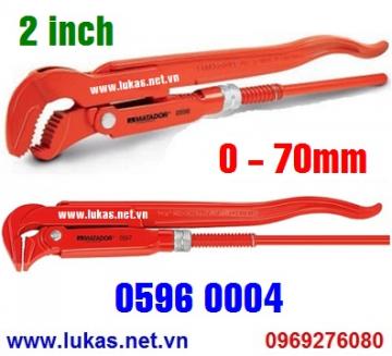 Pipe Wrenches “S shaped” 2 inch - 0596 0004