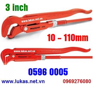 Pipe Wrenches “S shaped” 3 inch - 0596 0005