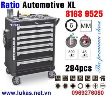 Tủ đồ nghề cao cấp 7 ngăn Ratio Automotive XL, bao gồm 284 món - 8163 9525