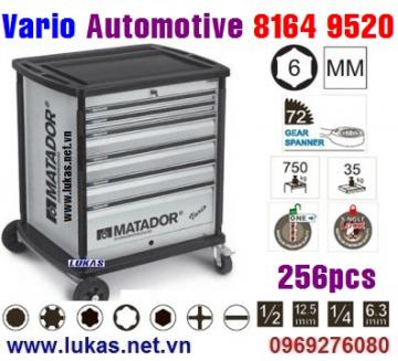 Tool assortment VARIO Automotive 7 drawers, 256pcs - 8164 9520