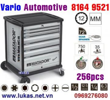Tool assortment VARIO Automotive 7 drawers, 256pcs - 8164 9521