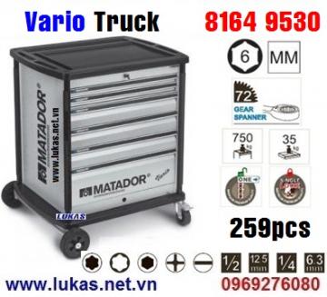 Tool assortment VARIO Truck 7 drawers, 259pcs - 8164 9530