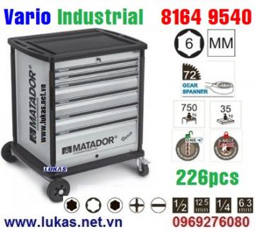 Tool assortment VARIO Industrial 7 drawers, 226pcs - 8164 9540