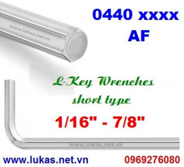 L-Key Wrenches (Hexagon) AF - 0440 80xx
