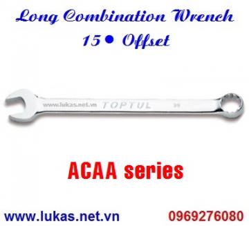 Cờ lê vòng miệng loại dài hệ inch, Toptul - ACAA series