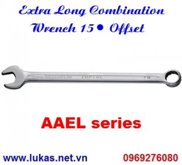 Cờ lê vòng miệng loại dài hệ mét, Toptul - AAEL series