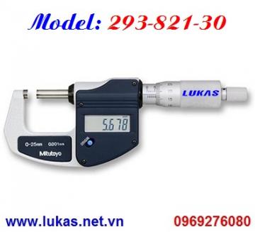 Panme điện tử đo ngoài Mitutoyo 0-25mm x 0.001mm (293-821-30)