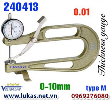 Đồng hồ đo độ dày vật liệu tấm dày 0 -10 mm, 240413, Vogel - Germany