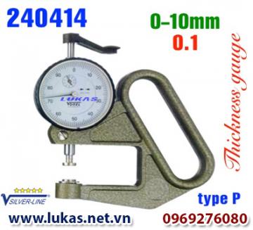 Đồng hồ đo độ dày vật liệu tấm dày0 -10 mm, 240414, Vogel - Germany
