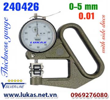 Đồng hồ đo độ dày dây thép liên tục, 240425-240426, Vogel - Germany