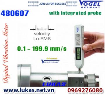 Bút đo độ rung cầm tay, điện tử, cảm biến tích hợp, 480607, Vogel - Germany