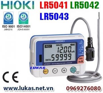 Thiết bị đo môi trường, Voltage Logger LR5041, LR5042, LR5043, Hioki - Japan
