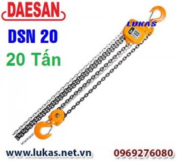 Palang xích kéo tay DSN20 - 20 tấn