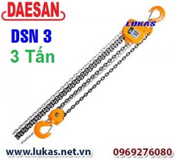Palang xích kéo tay DSN3 - 3 tấn