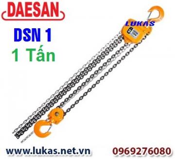 Palang xích kéo tay DSN1 - 1 tấn