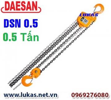 Palang xích kéo tay DSN0.5 - 0.5 tấn