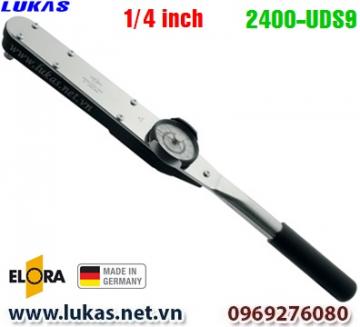 Cờ lê lực mặt đồng hồ đầu vuông 1/4 inch, dải lực 1.8-9 N.m, ELORA 2400-UDS9