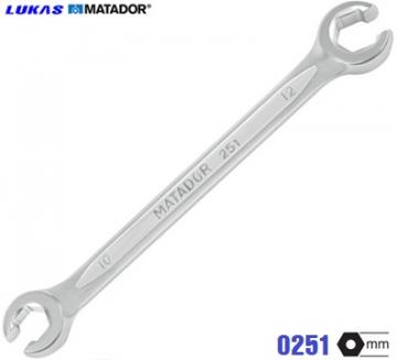 Flare Nut Ring Spanners, open